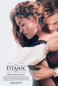 Plakat filmu Titanic. 25. rocznica